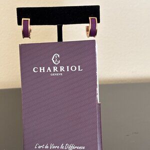 Charriol Forever Hoop Cable Earrings